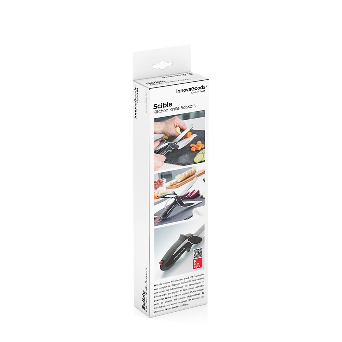 ✂️ SmartChef™ 2-in-1 Keukenschaar met Snijplank